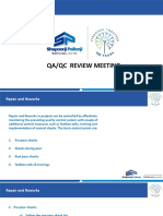 QAQC Meeting - 2020 - Template