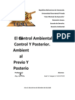 Ensayo Control Ambiental