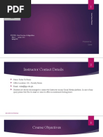 Data Structure & Algorithms: Prepared By: Eisha