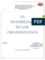 Desarrollo Organizacional