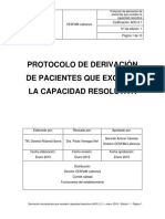 Protocolo de Derivacion de Pacien Tes Que Exceden La Capacidad Resolutiva