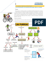 TEMA: Describimos Cómo Es El Movimiento y Las Fuerzas Que Actúan Sobre Un Cuerpo