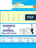 CanaraMaharashtracalendar PDF