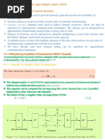 Mimo-Ofdm:: Multiple Input Multiple Output - OFDM 4.1. Spatial Multiplexing and Channel Modeling