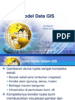 Model Data GIS. Arif Basofi PENS 2014