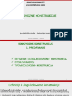 Predavanje - Razvoj Puteva I KK PDF