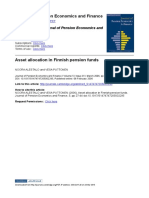 Journal of Pension Economics and Finance