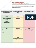 NEW Module 3 Lesson 2 Narrative Writing Prompt and Chart