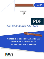Chapitre 2 - Anthropologie Politique