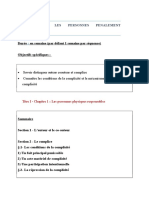 Cours Droit Penal Et Procedure Deuxieme Partie