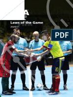FIFA Futsal Laws of The Game 2020 - 21