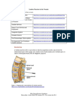 Related Protocols / Related Links Include:: Lumbar Puncture in The Neonate