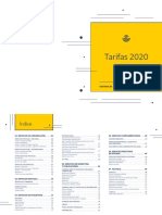 Correos Tarifas 2020 Canarias