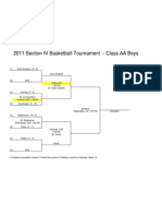 2011 Boys Brackets - All Classes