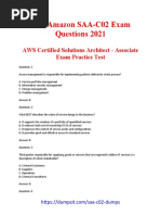 Real SAA-C02 Exam Questions 2021