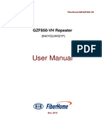 User Manual: GZF850-VH Repeater
