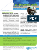 La Salud en La Economía Verde - Mensajes Clave PDF