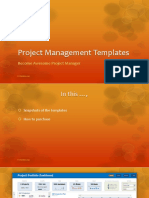 Project Management Templates-Brochure PDF