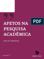 Afeto na Pesquisa Acadêmica