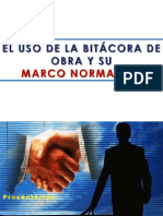 Presentacion de Bitacora Electronica PDF