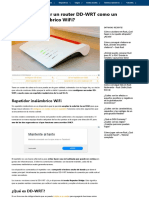 ¿Cómo Configurar Un Router DD-WRT Como Un Repetidor Inalámbrico Wífi - (Ejemplo) - Mira Cómo Se Hace