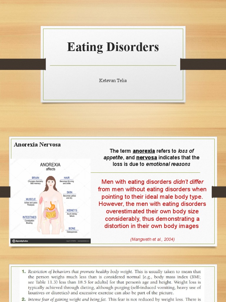 Understanding Anorexia and Bulimia Disorders | PDF | Eating Disorder ...