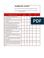 Examen Del Oyente