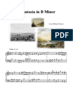 Telemann - Fantasia in D Minor