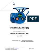 Curso Basico Capacitacion Actuadores-MXA-Limitorque