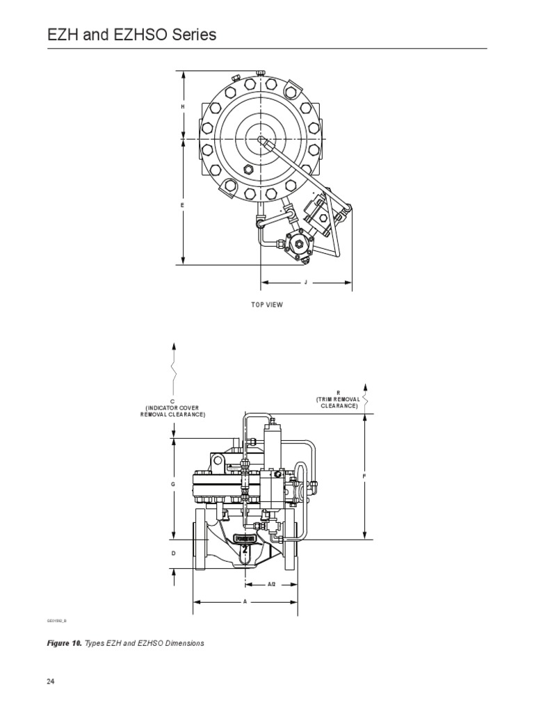 Data Sheets Ezh Ezhso Series Pressure Reducing Regulators Bulletin
