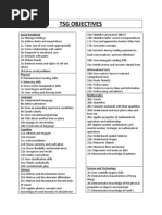 TSG Objectives Sheet 2021