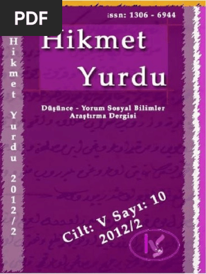 hikmet yurdu cilt 5 sayi 10 pdf