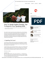 How To Speak English Fluently: Tips To Improve Your Speaking Skills