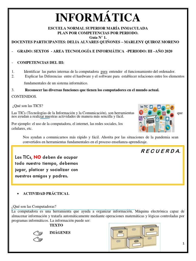 Informatic 3 | PDF | Periférico | Hardware de la computadora