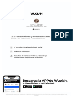 Conductismo y Neoconductismo