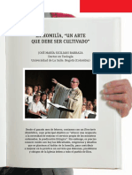 VN2950 - Pliego - La Homilía, Un Arte Que Debe Ser Cultivado PDF