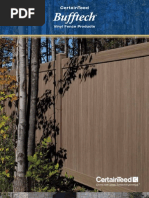 Download Bufftech PVC Fence  Sunrise Custom Fence Inc by Sunrise Custom Fence SN49052889 doc pdf