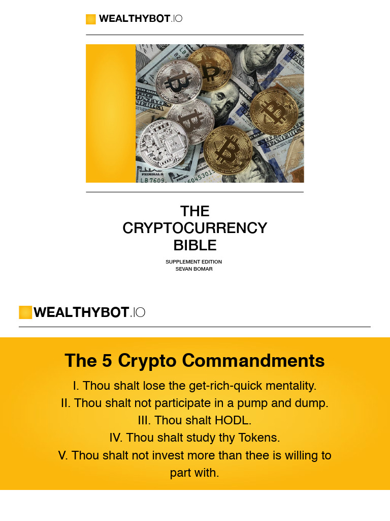 The Cryptocurrency Bible | PDF | Cryptocurrency | Mobile App