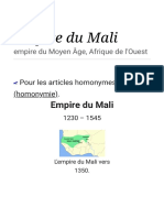 Empire Du Mali