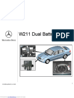 W211 Dual Battery System