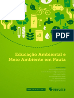 Livro - Educação ambiental e meio ambiente em pauta