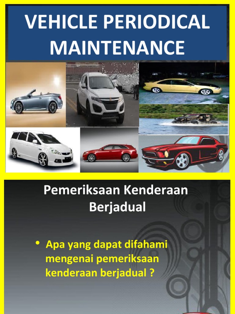 Vehicle Periodical Maintenance Guide | PDF