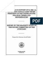 House Judiciary Committee Report - Materials in Support of h. Res. 24
