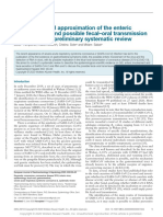 Epidemiological Approximation of The Enteric.97426