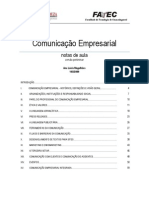 Aula Comunicação Empresarial - Fatec