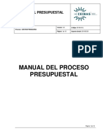 gf-mn-p01 Manual Presupuestal