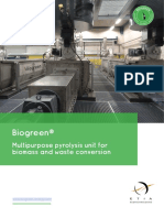 Biogreen: Multipurpose Pyrolysis Unit For Biomass and Waste Conversion