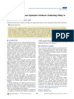 Hydrazine and Aqueous Hydrazine Solutions: Evaluating Safety in Chemical Processes