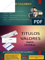 TÍTULOS VALORES - Contenido Completo