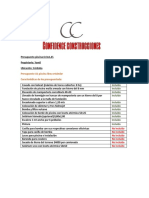 Presupuesto Piscina 6X3X1,45 PDF
